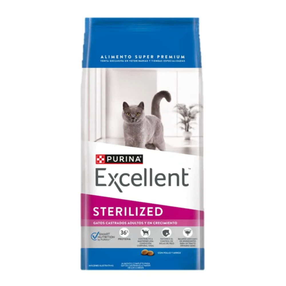 Comida Para Gato Excellent Cat Sterilized X 1 Kg