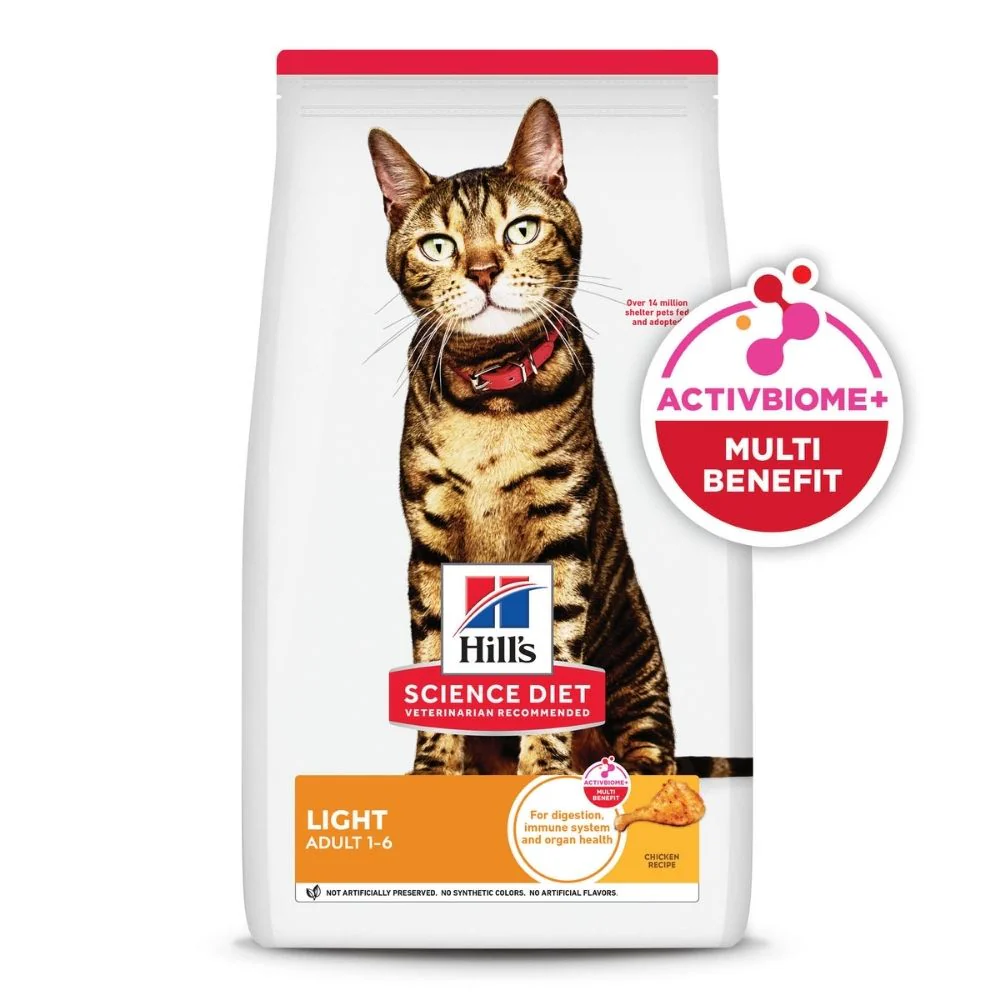 Hill's Science Diet Light comida bajo en calorías gato