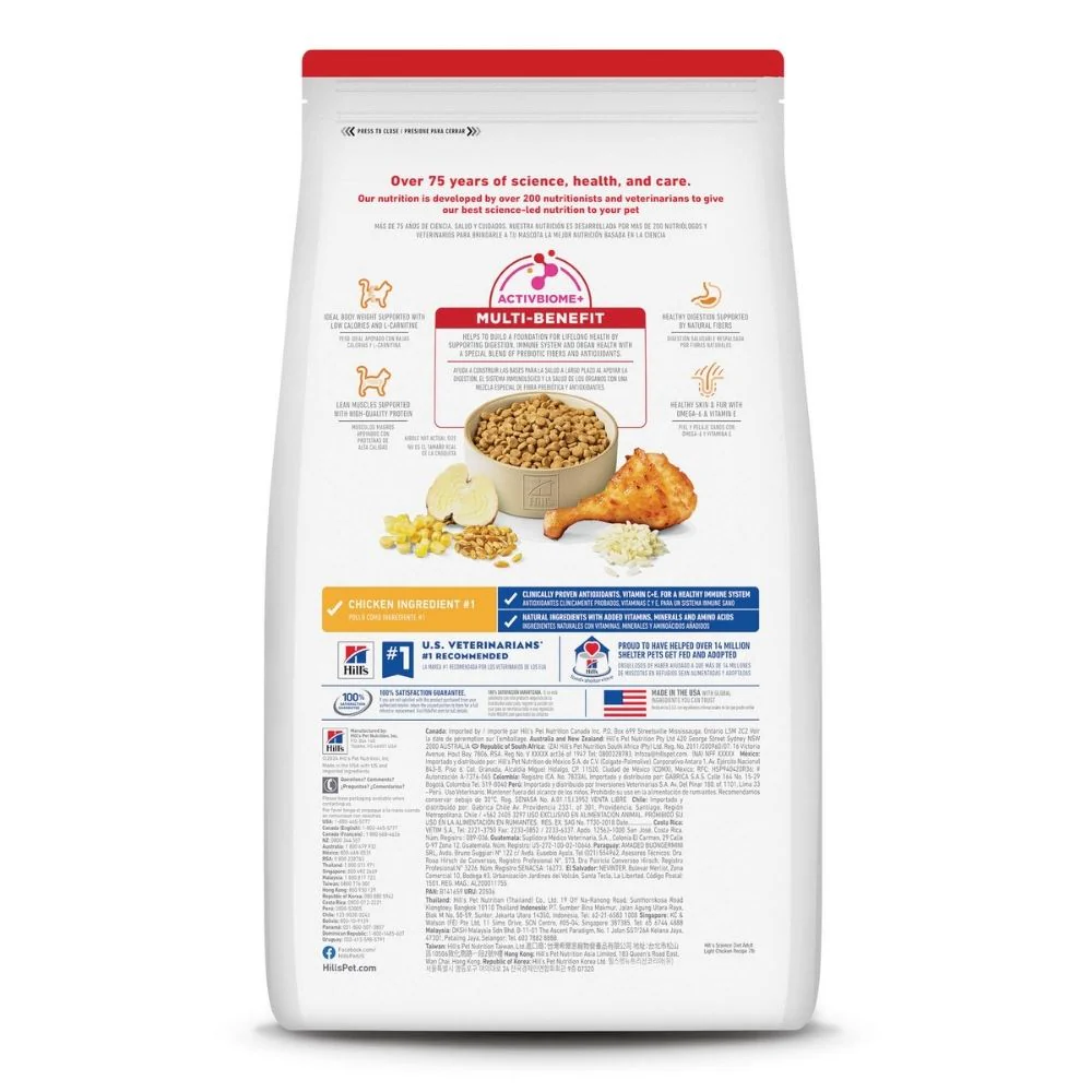 Hill's Science Diet Light comida bajo en calorías gato - Image 2