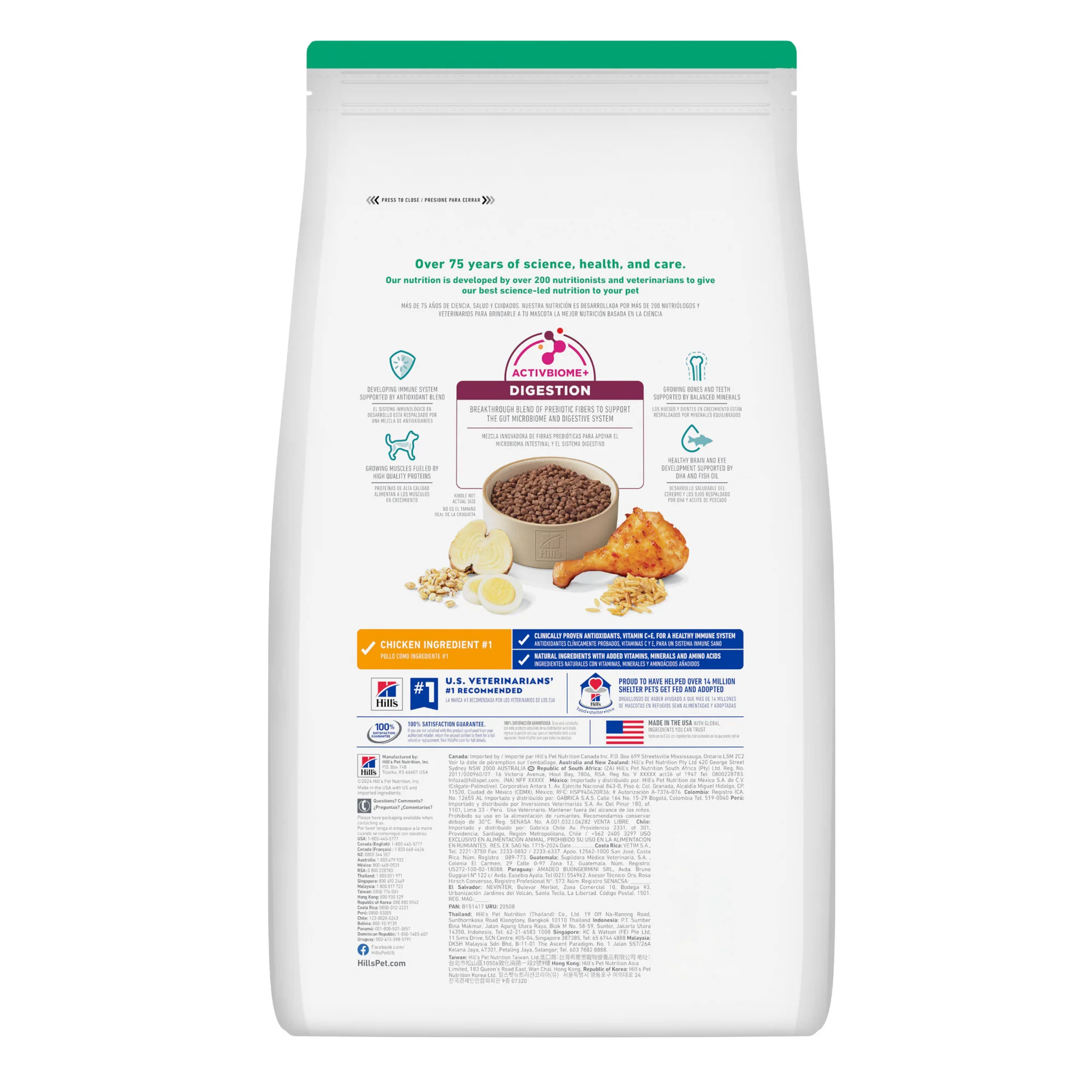 Comida para gatito Hills Kitten Indoor 3,5Lbs a 7Lbs - Image 2