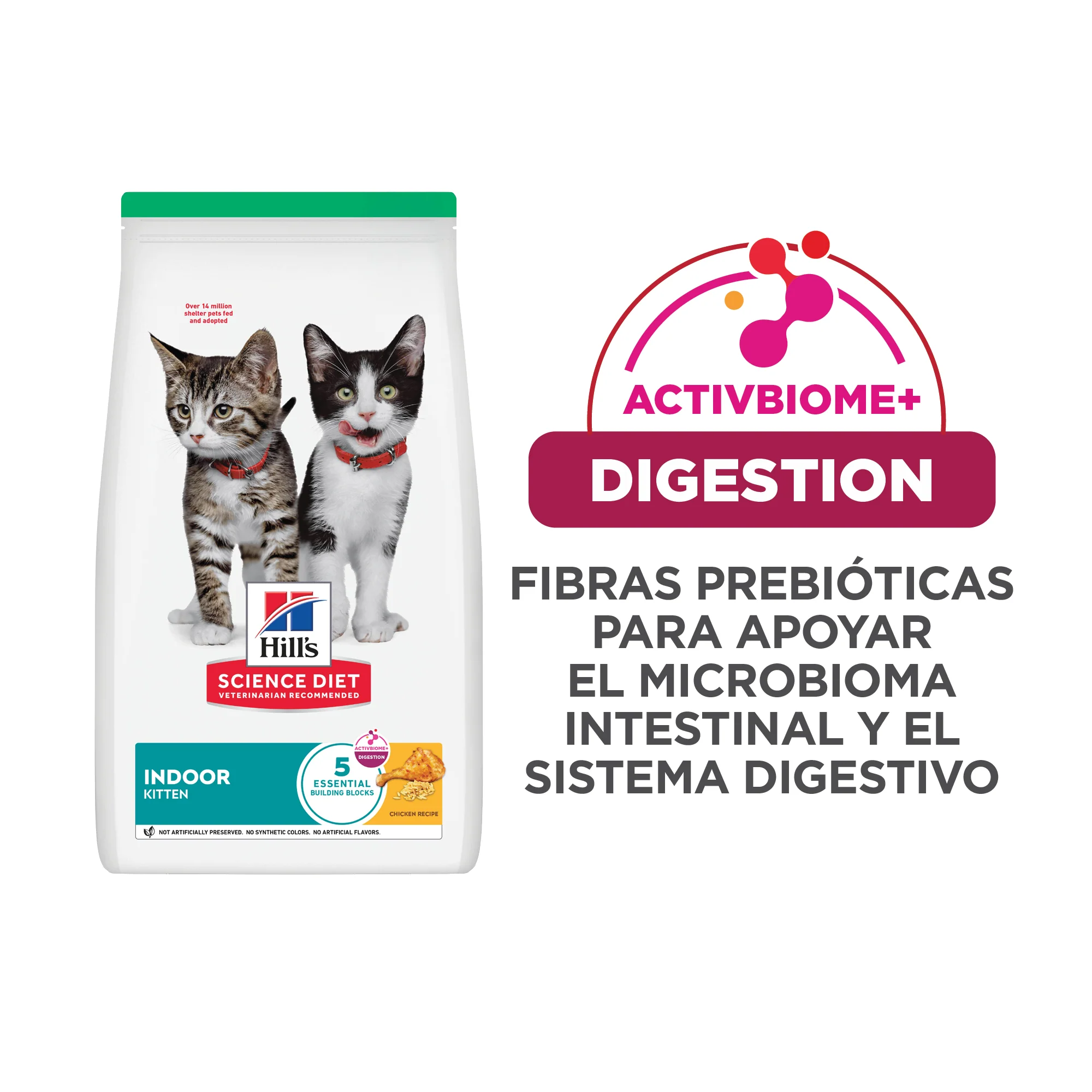 Comida para gatito Hills Kitten Indoor 3,5Lbs a 7Lbs - Image 3