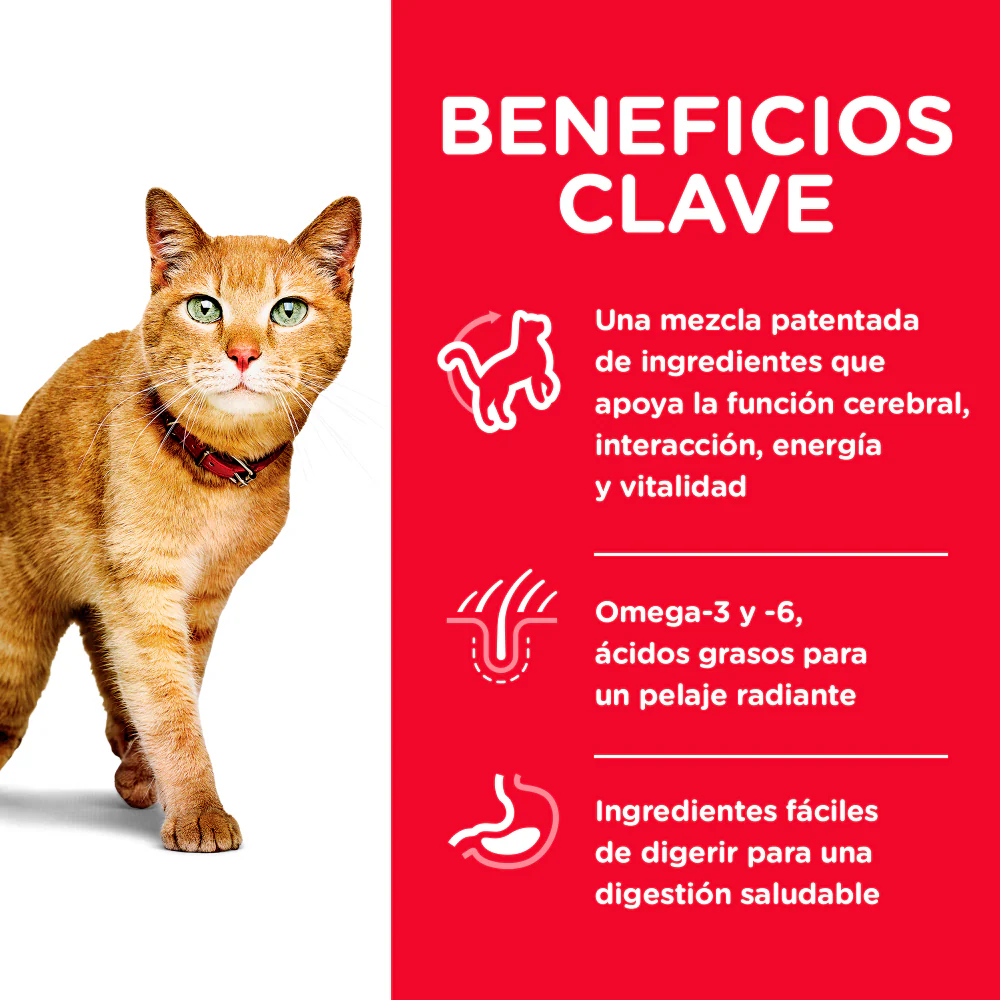 Comida para gato Hills Senior Vitality Adulto - Image 5