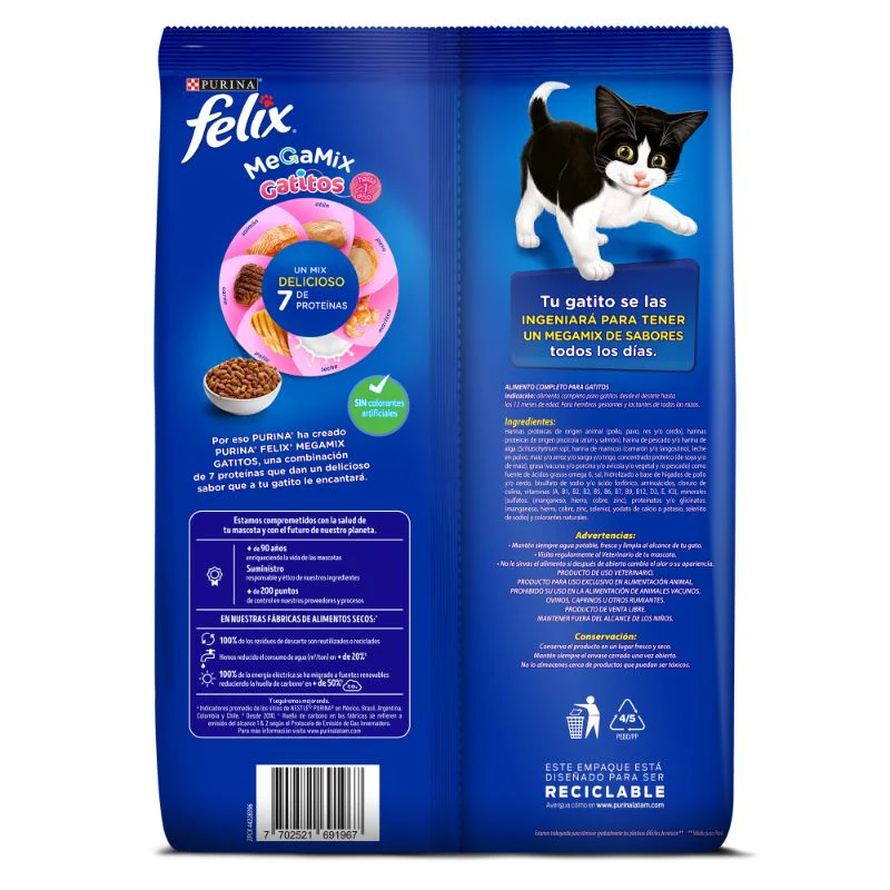 Comida Para Gatitos Felix Megamix - Image 3