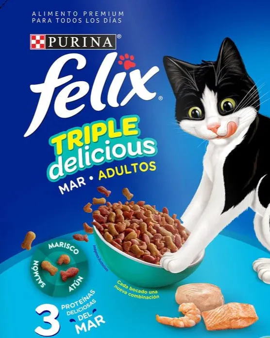 Felix Pouch Adulto Tripledelicius  X 85G