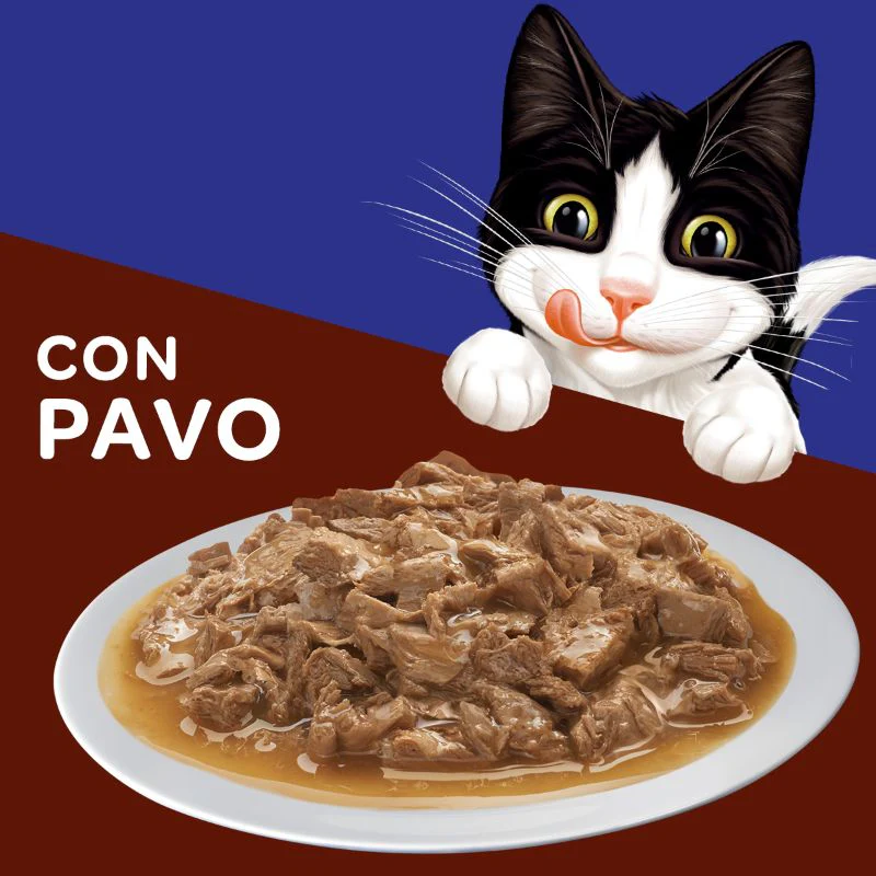 Comida Húmeda Para Gato Felix Pouch Pavo X 85 Gr - Image 3