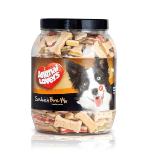 Snack Para Perro Galleta Sandwich Bone Bombonera 1 Kg