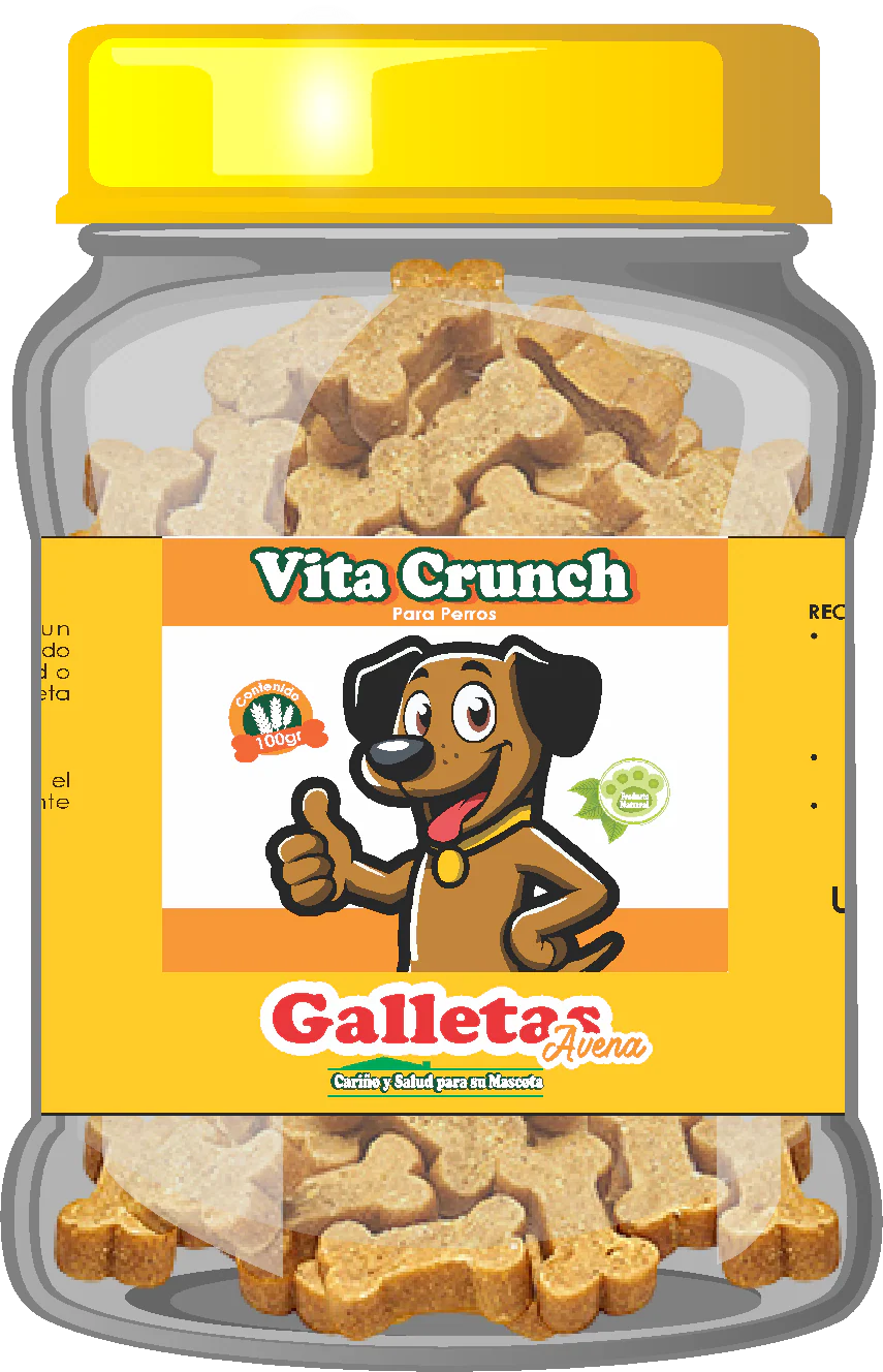 Snack Para Perro Galletas Vita Crunch - Avena