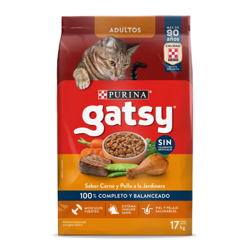 Comida Para Gato Adulto Gatsy Carne Pollo - Image 2