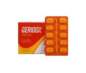 Medicamento Perro Y Gato Geriox Blister X 10 Tab Can / Fel