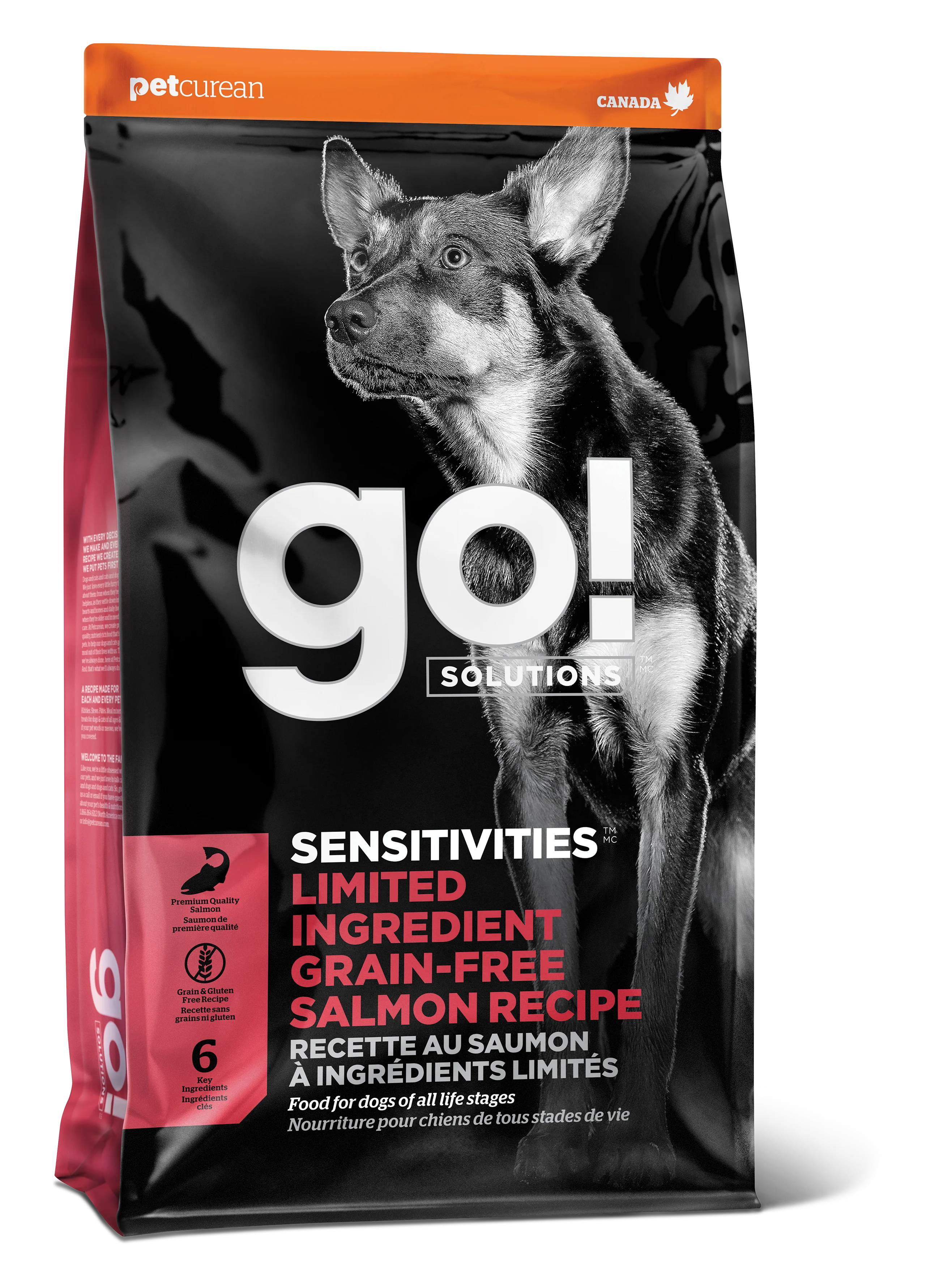 Comida Para Perro Go! Sensitivities Receta De Salmón 1.6 Kg