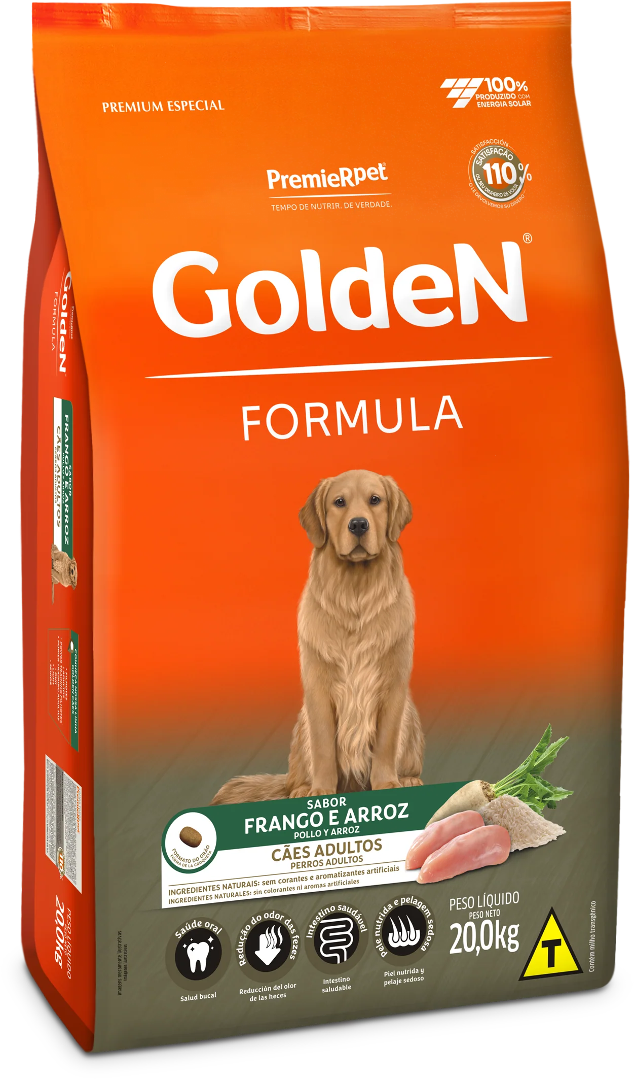 Comida Para Perro Golden Adulto Pollo 20 Kg