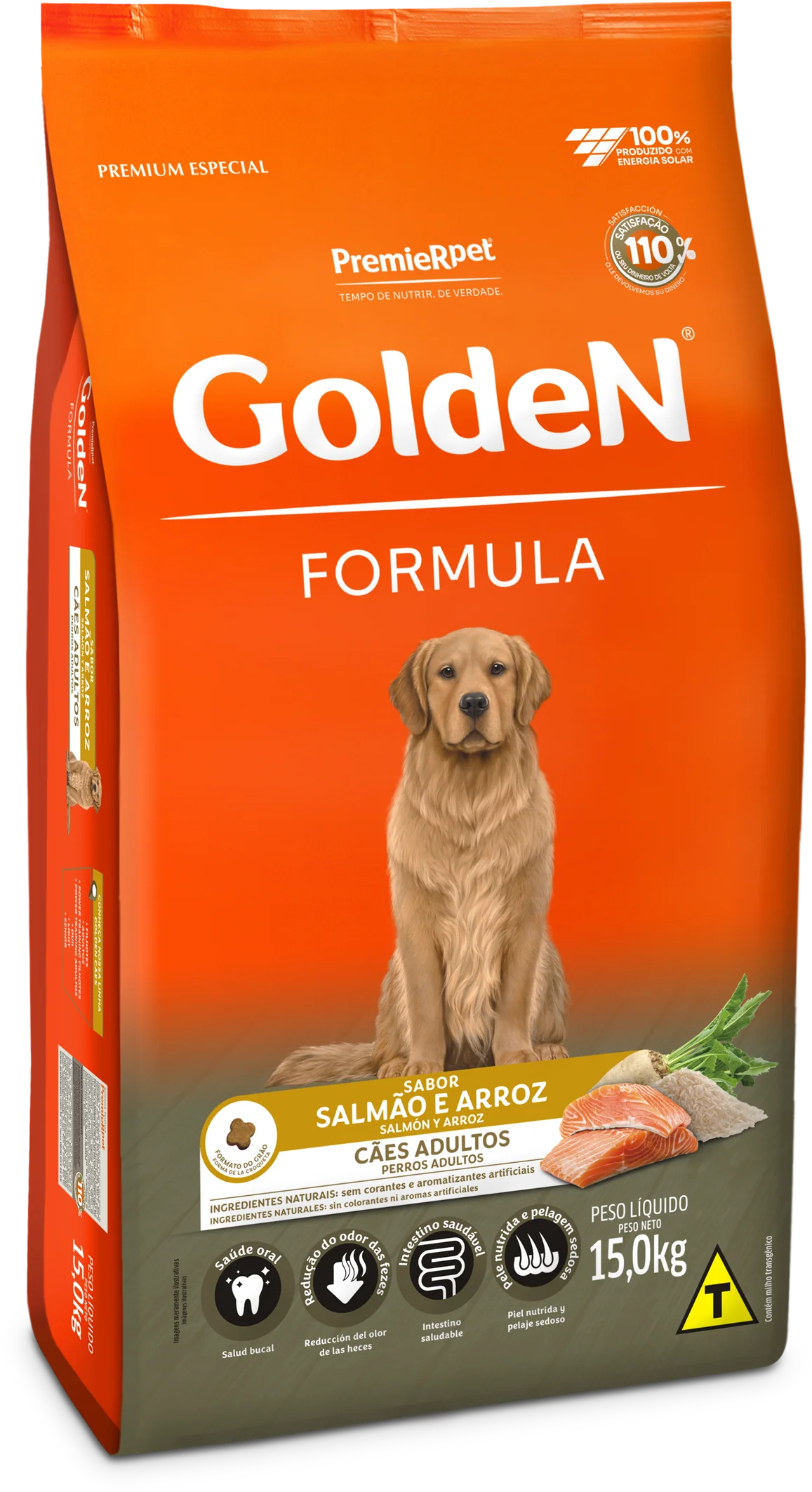 Golden Perros Adulto Salmón 15 Kg