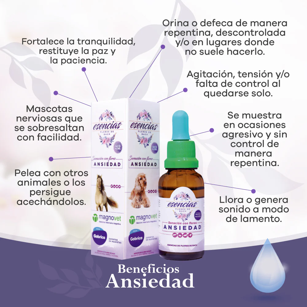 Esencia floral Ansiedad Gotas 30 ml - Image 2