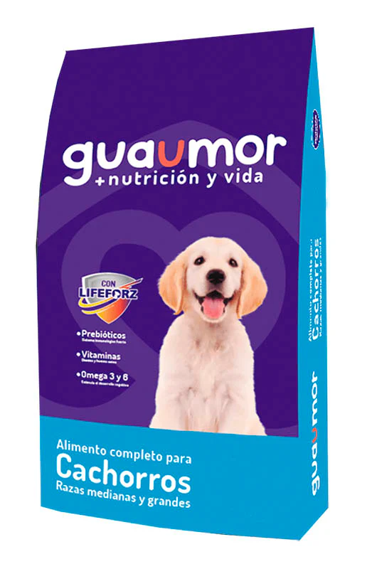 Comida Para Perro Guaumor Cachorro Razas Medianas Y