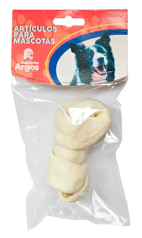 Snack Para Perro Hueso Carnaza 3 - 4"