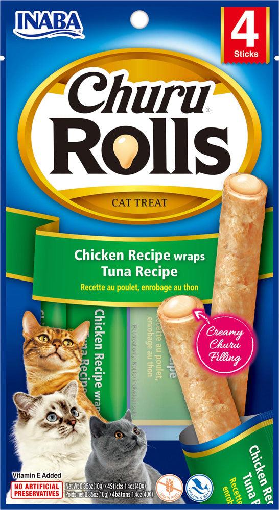 Snack Para Gato Cat Churu Rolls Chicken Recipe Wraps