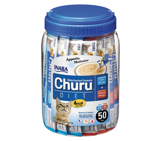 Snack Para Gato Inaba Cat Churu Vet Diet 50 Piezas