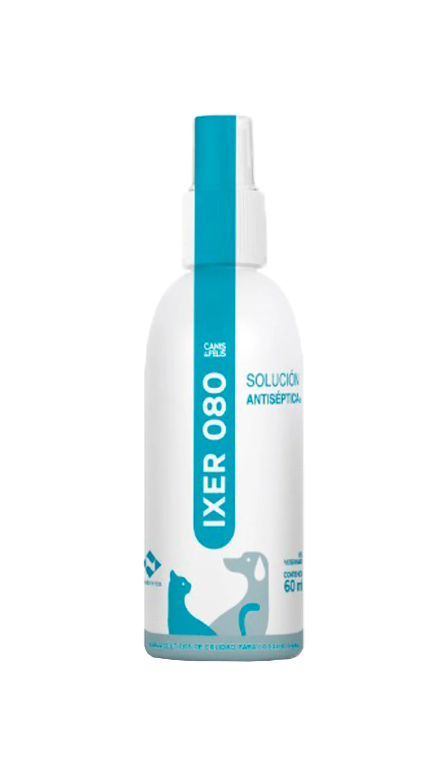 Medicamento  Perro Y Gato Ixer 080 Clorhexidina X 60 Ml