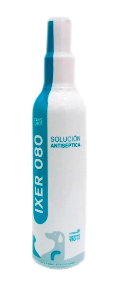 Medicamento  Perro Y Gato Ixer 080 Clorhexidina X 60 Ml - Image 2