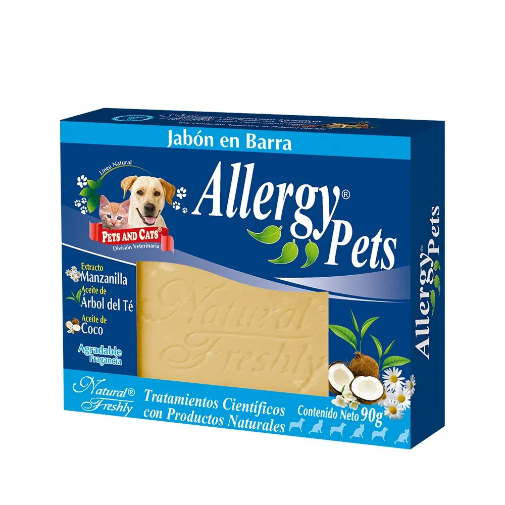 Jabon Allergy Pets X 90 Gr