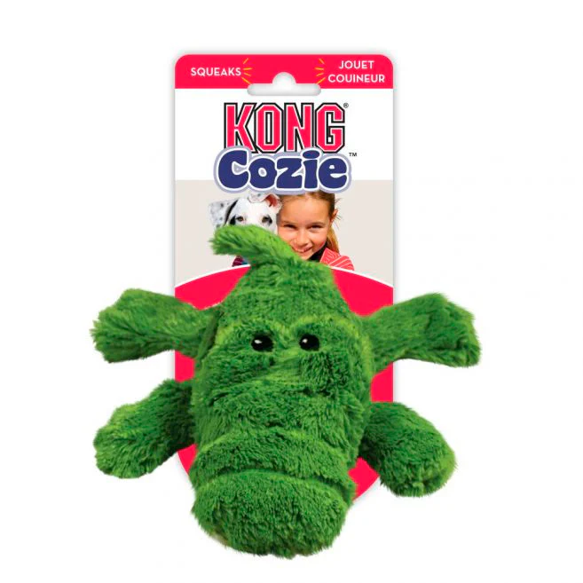 Juguete Kong Para Perro Peluche Cozie Cocodrilo