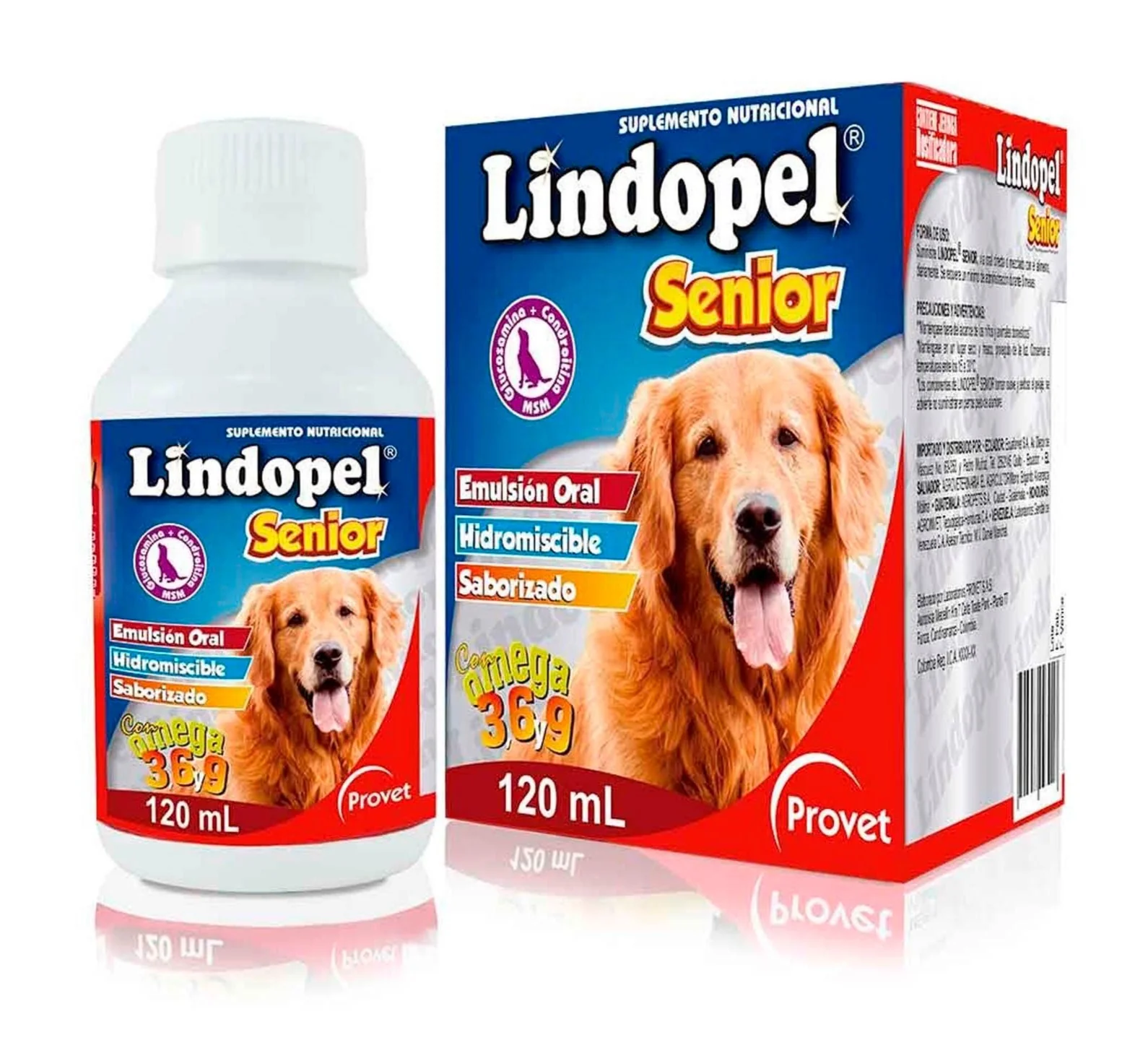 Medicamento Para Perro Lindopel Senior X 120 Ml