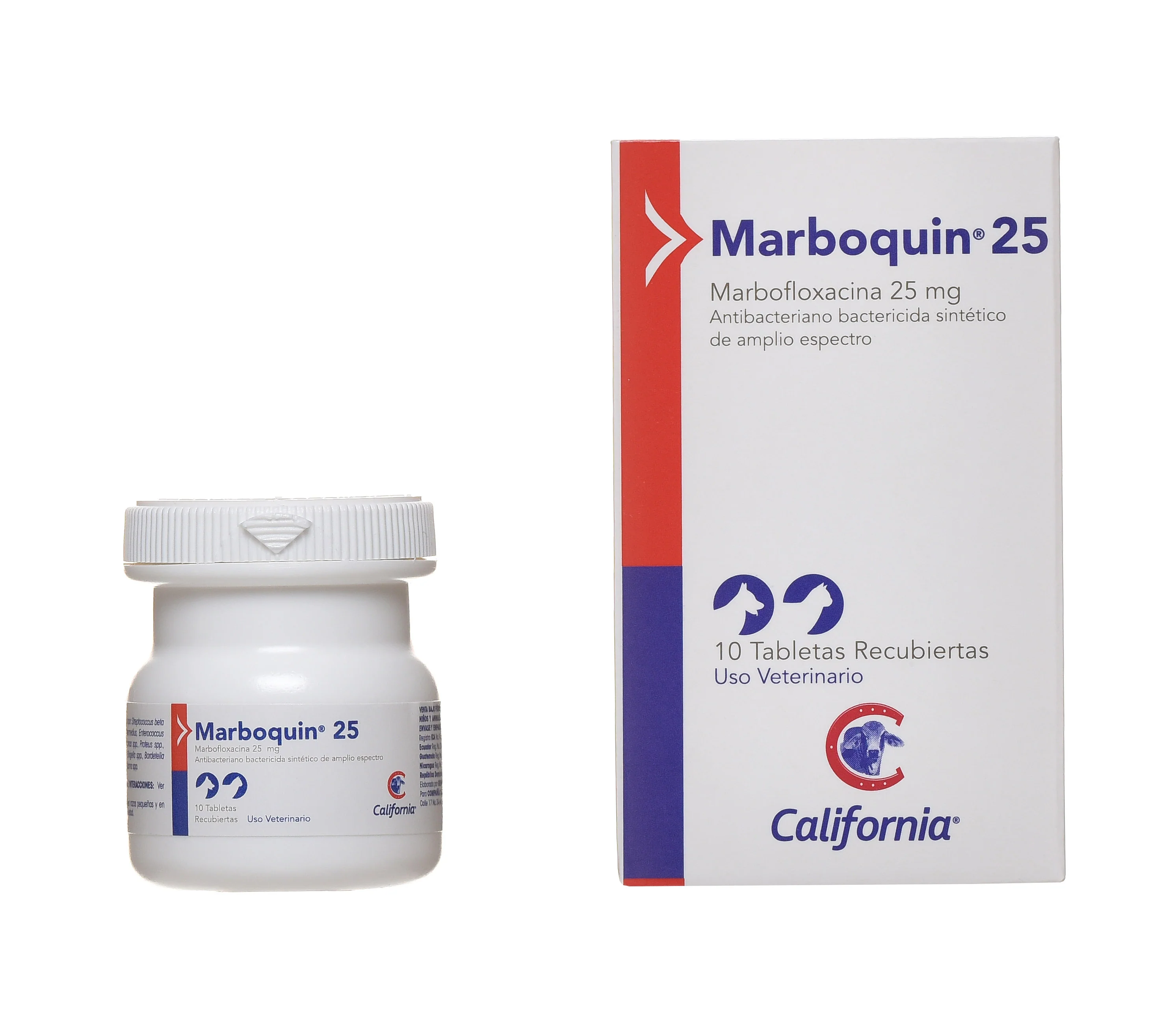 Medicamento Para Perro Y Gato Marboquin 25