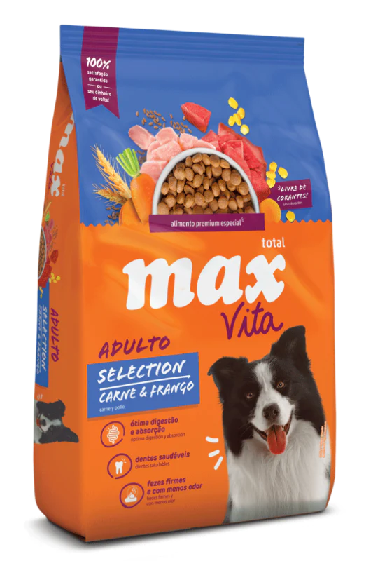 Comida Para Perro Max Vita Adulto Selection Carne