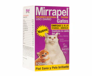 Medicamento Para Gato Mirrapel (120 Ml)