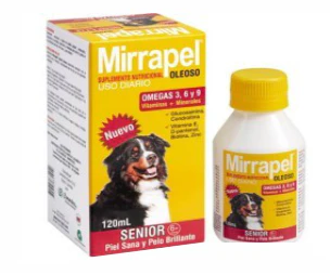 Medicamento Para Perro Mirrapel Oleoso Senior (120 Ml)