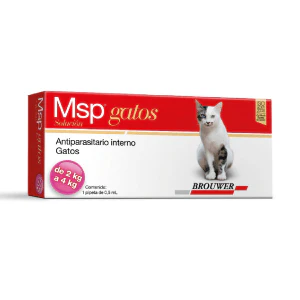 Desparasitante Para Gato Msp De (2 A 4 Kilos)