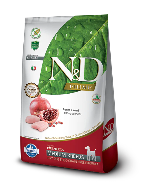 Comida Para Perro N&D Prime Canine Pollo Adult Medium 10Kg