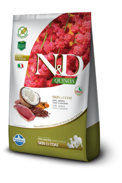 Comida Para Perro N&D Quinoa Canine Adult Skin Pato 2.5Kg