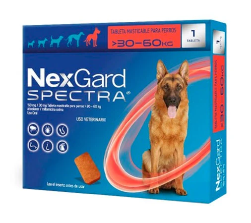 Antipulgas Y Garrapatas Perro Nexgard Spectra (30 - 60 Kg)