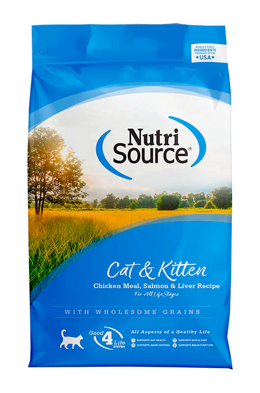 Comida Gato Nutri Source Cat & Kitten Chicken, Salmon