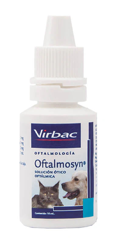 Medicamento Para Perro Y Gato Oftalmosyn X 10 Ml