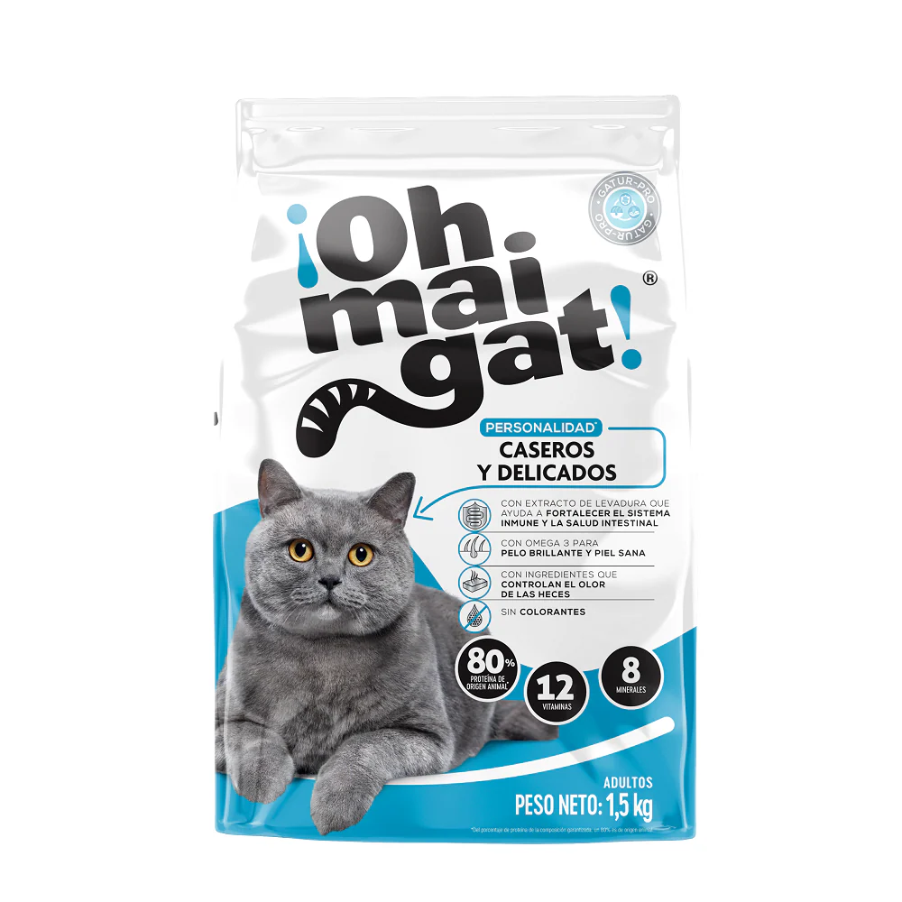 Comida Para Gato Oh Mai Gat Caseros y Delicados