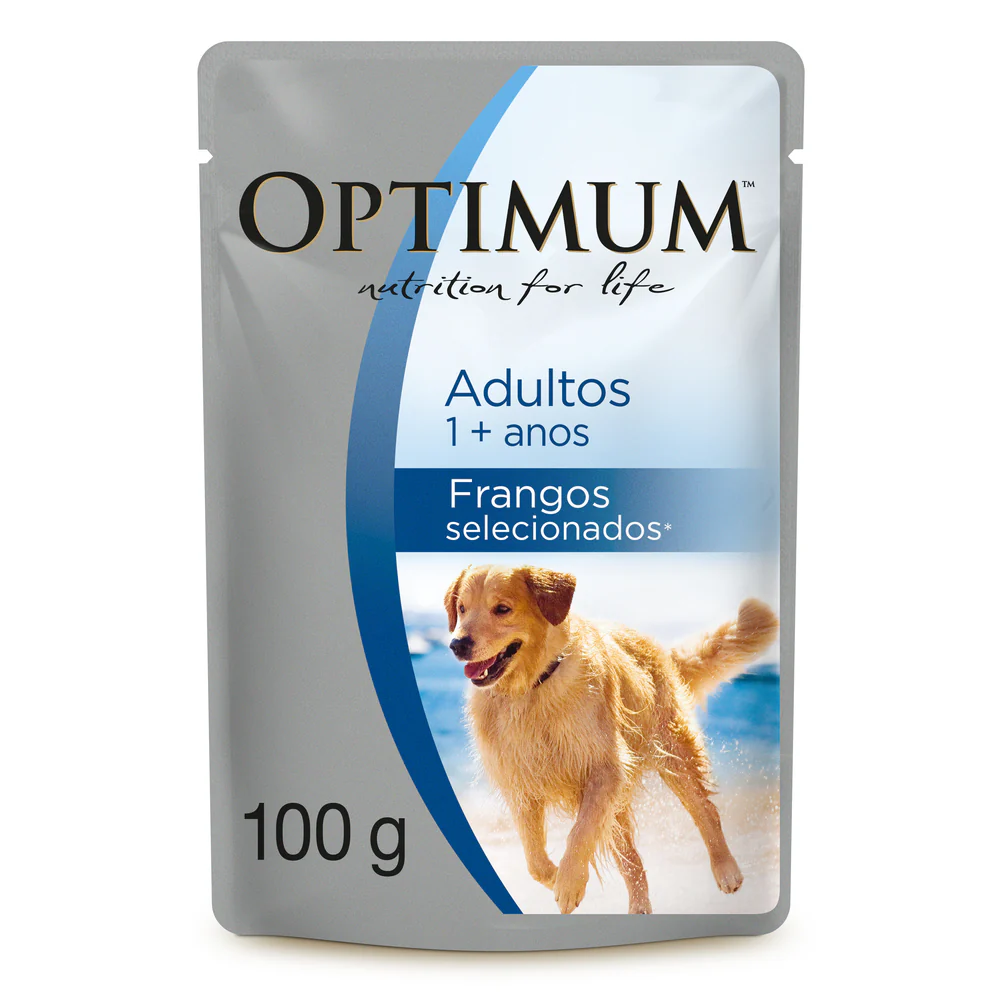 Comida Húmeda Para Perro Adulto Optimum Dog Pollo  100g