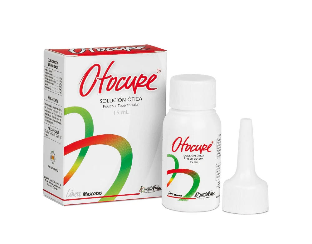 Medicamento Para Perro Y Gato Otocure X 15 Ml