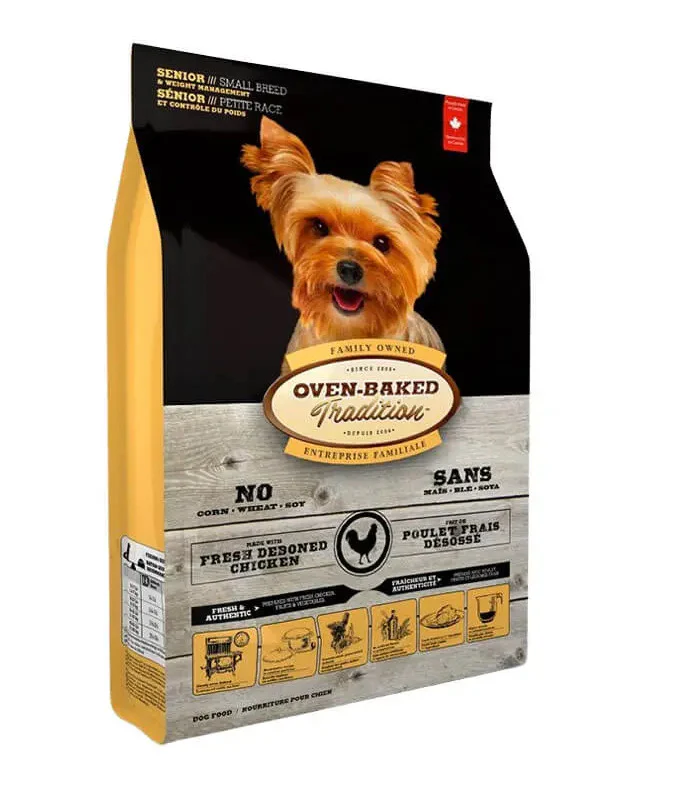 Comida Para Perro Oven Baked Dog Senior Small Bites