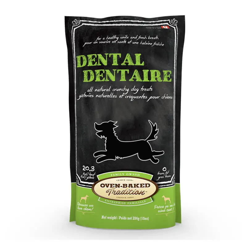 Snack Para Perro Oven Baked Tradition Dog Treat Dental 283g