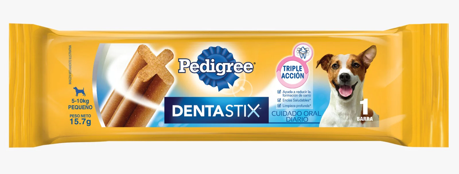 Snack Para Perro Pedigree Dentastix Razas Pequeñas 1