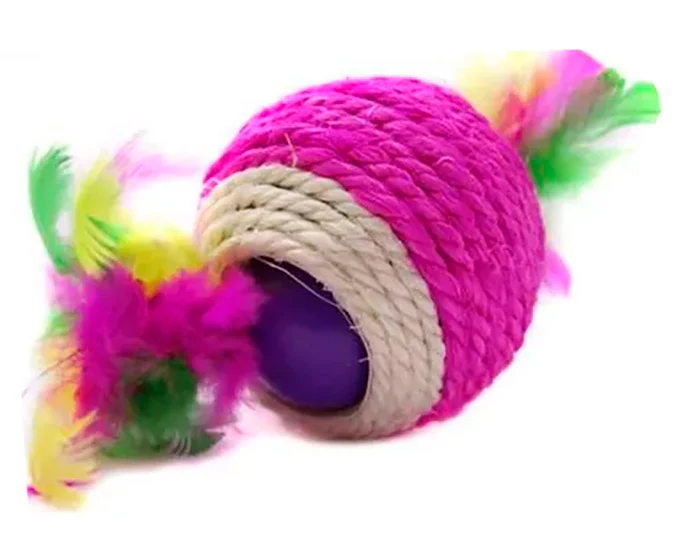 Juguete Para Gato Pelota Fique Mediana 7 Cm