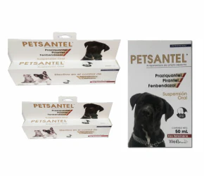 Desparasitante Para Perro y Gato Petsantel