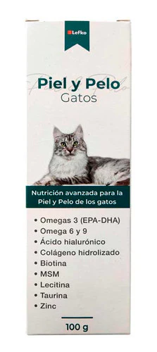 Suplemento Para Gato Piel Y Pelo Oral X 100 Gr