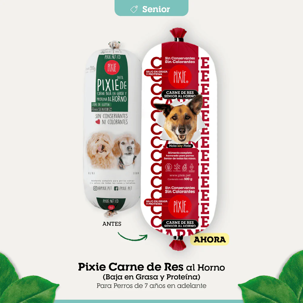 Comida Húmeda Para Perro Pixie Dog Carne Baja Grasa 500g - Image 2