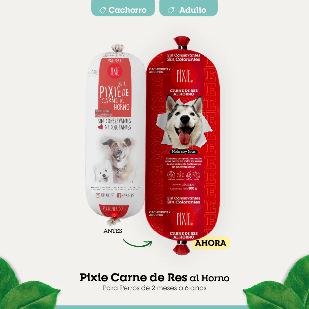 Comida Húmeda Para Perro Pixie Dog Carne De Res 500 g - Image 2