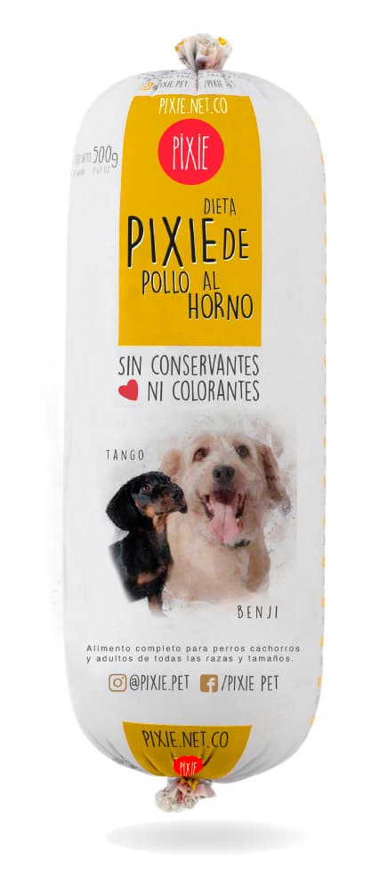 Comida Húmeda Para Perro Pixie Dog Pollo 500g