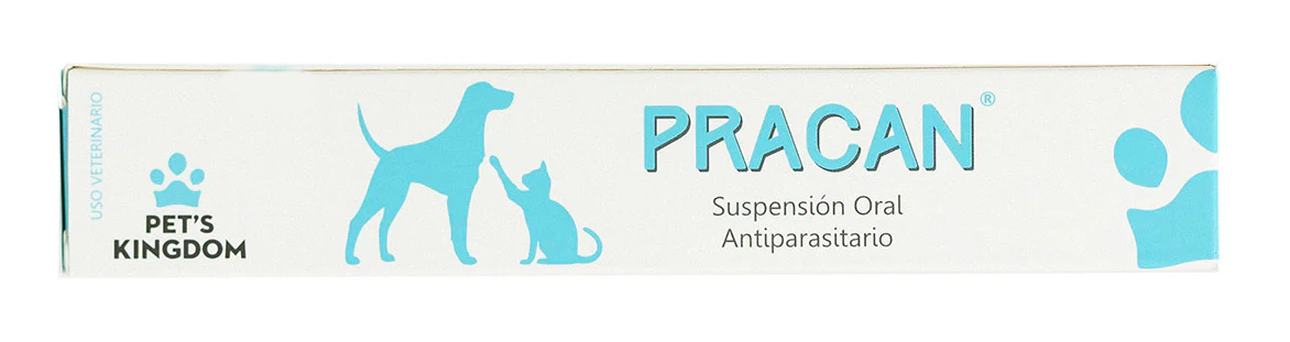 Desparasitante Perro Y Gato Pracan Oral Jeringa X 2 Ml