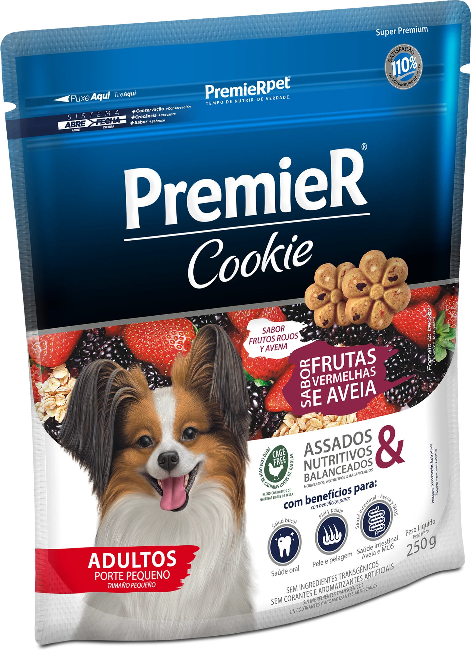 Snack Para Perro Premier Cookie Adulto Raza Pequeña 250g